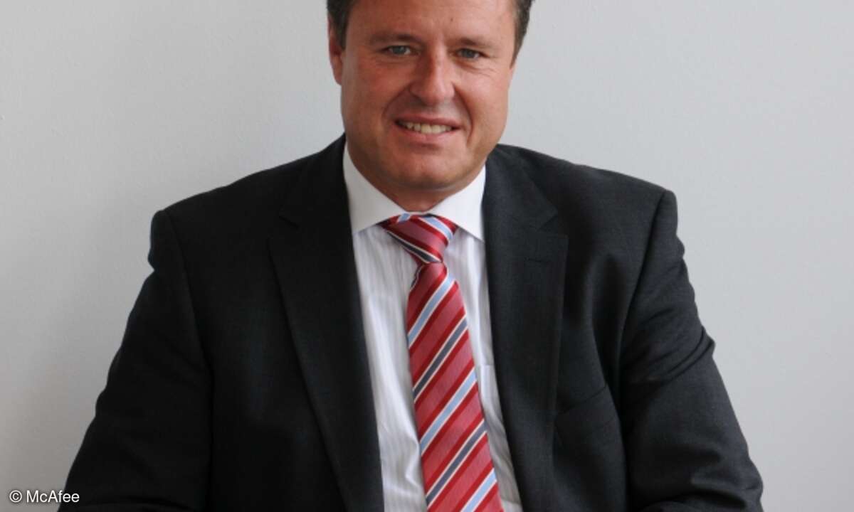 Hans-Peter Bauer, Vice President Central Europe bei McAfee