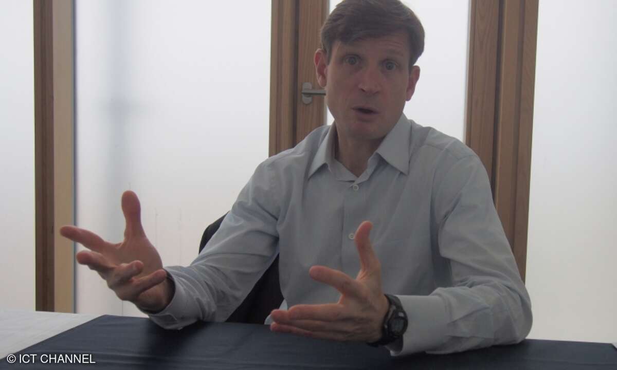 Hagerman beim Gespräch vorvergangene Woche in München