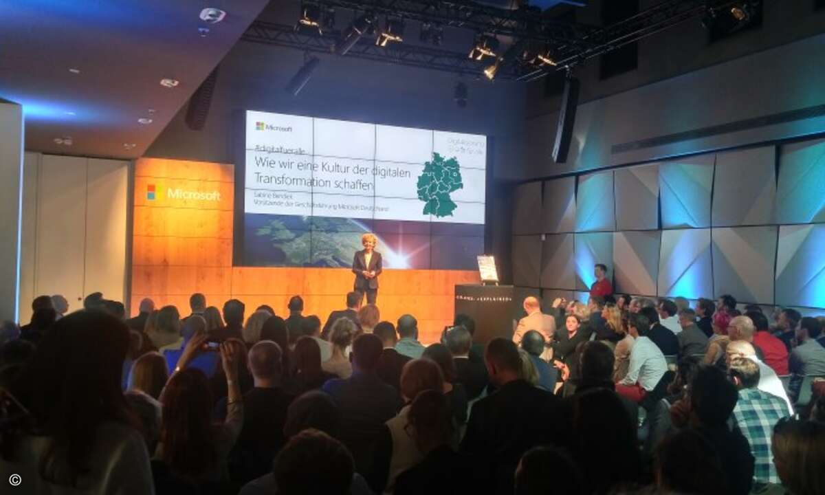 Sabine Bendiek bei der Microsoft Explained (Foto: CRN)