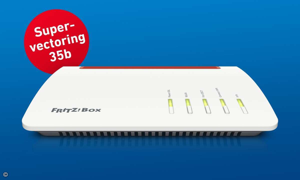 Die FRITZ!Box 7590 ist das Herzstück von AVMs Mesh-Paket
