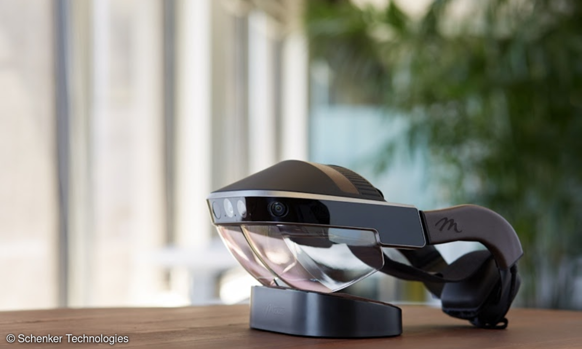 Seit kurzem vertreibt Schenker exklusiv das »Meta 2 Augmented Reality Development Kit« des US-Herstellers Meta