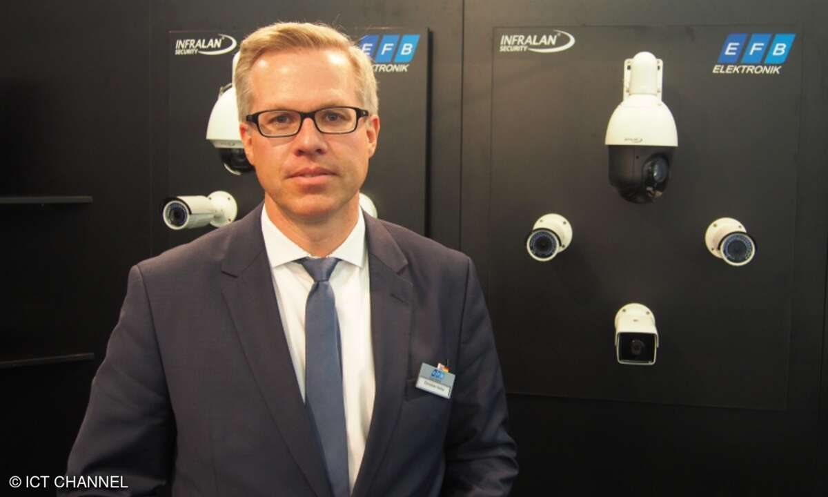 Christian Heller, Leiter des Geschäftsbereiches Sicherheitstechnik bei EFB Elektronik