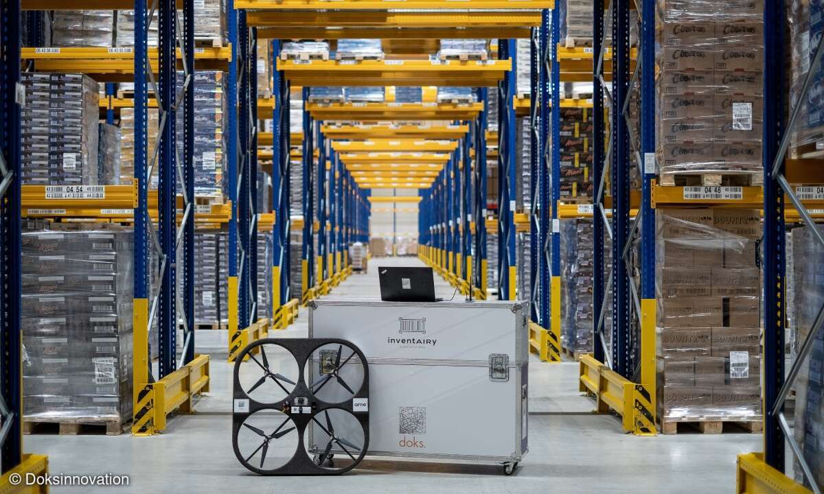 Die Rigterink Logistikgruppe setzt »inventAIRy« bereits für die Inventur ein