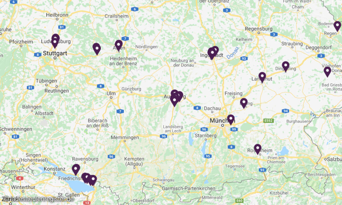 Trotz der Ausbaus bleiben viele große weiße Flecken auf der Karte