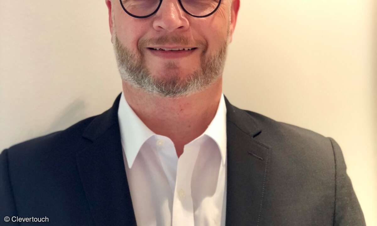 Wilfried Tollet baut seit dem vergangenen Jahr als Sales Manager für Clevertouch den Vertrieb in der DACH-Region auf
