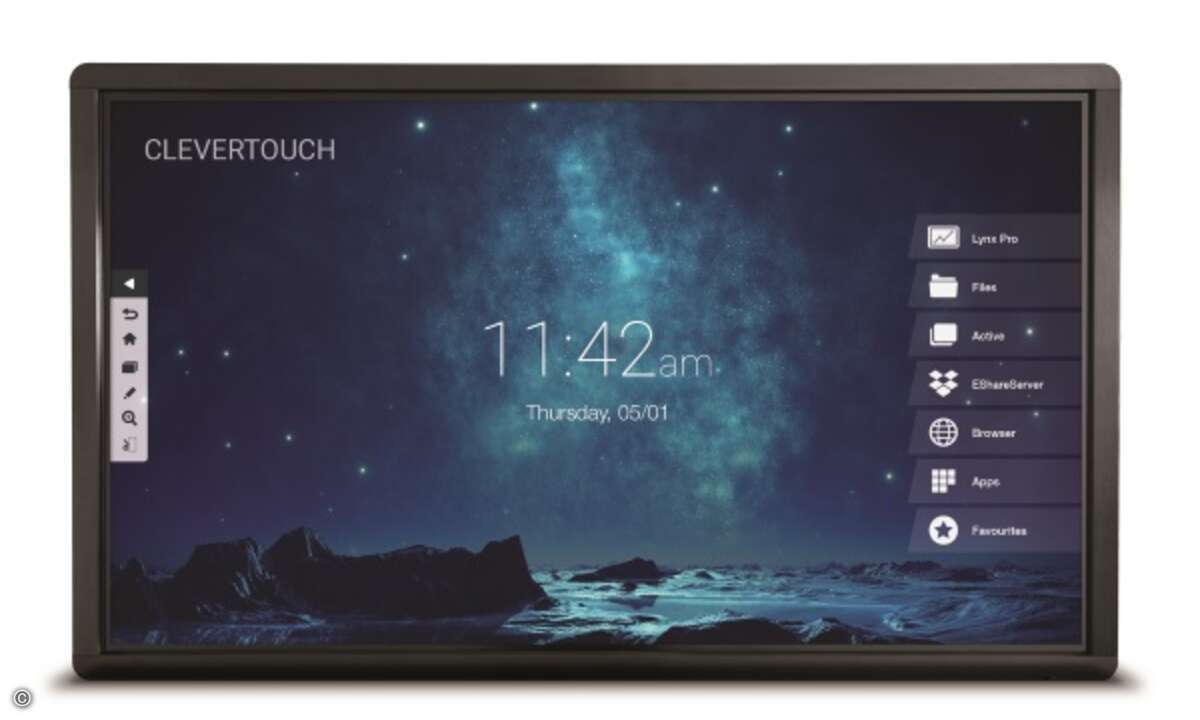 Die Pro-Serie-E-CAP von Clevertouch