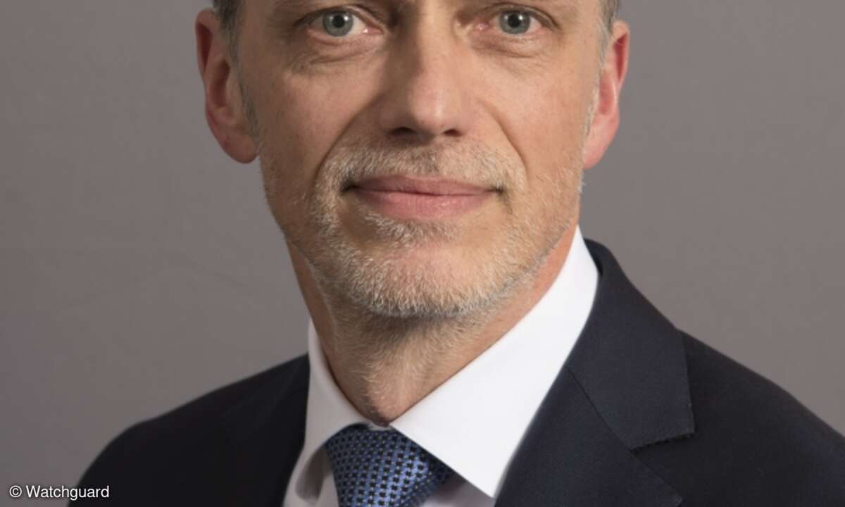 Michael Haas, Area Sales Director Central Europe bei Watchguard