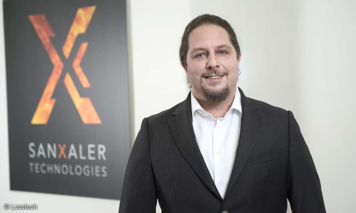 Boris Hajek, Geschäftsführer von Losstech