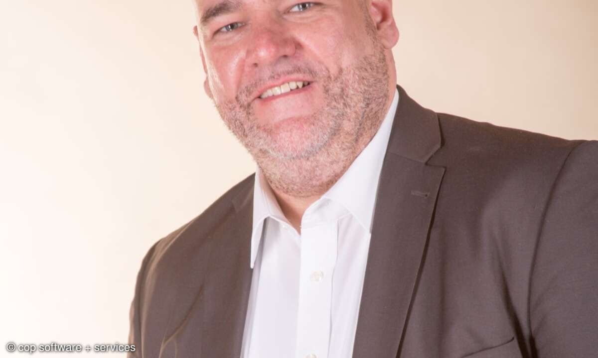 Oliver Gorges, Leiter Vertrieb & Business Development bei cop software + services