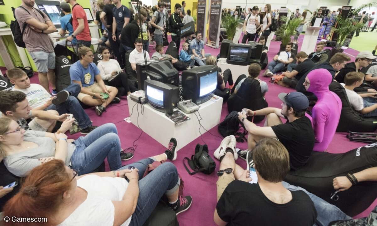 Retro-Gaming auf der Gamescom 2017