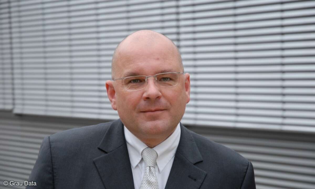 Harry Weik, Leiter Vertrieb & Marketing bei Grau Data