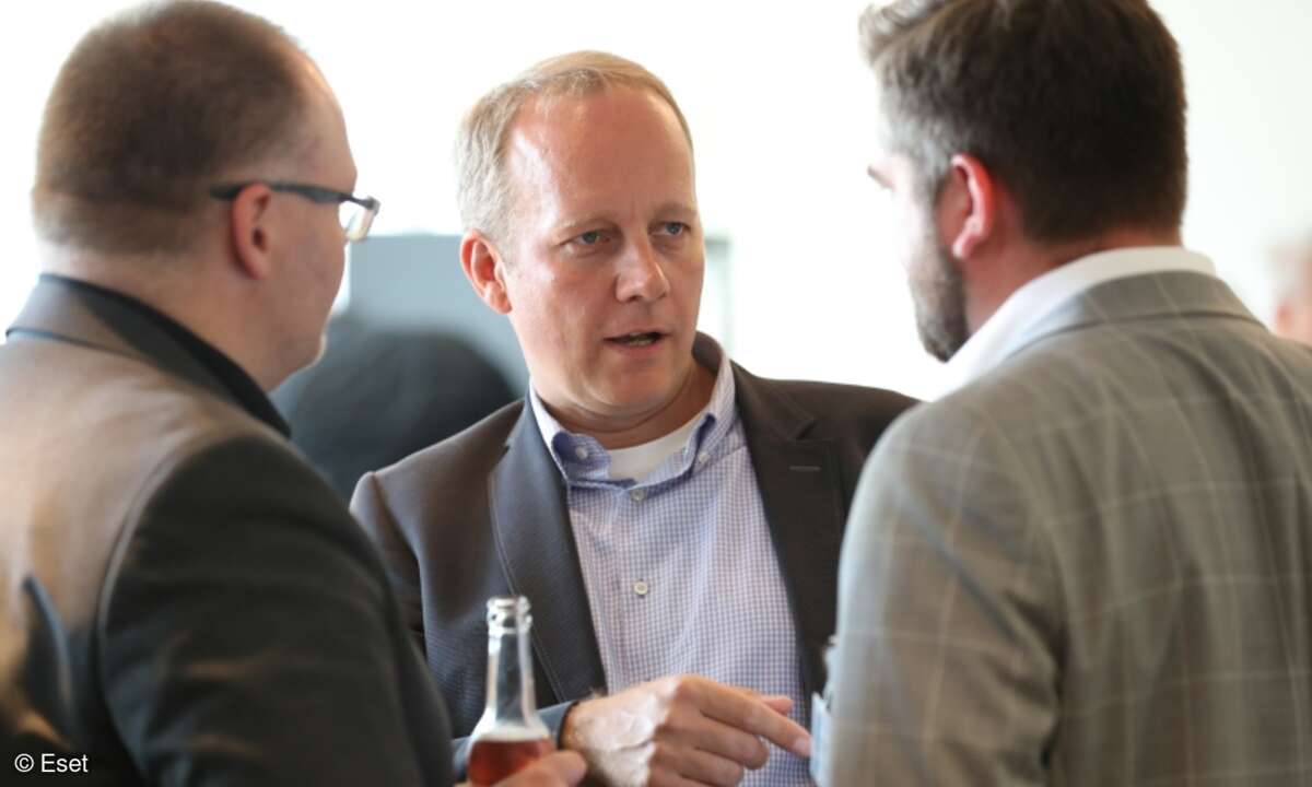 Etwa 140 Partner waren nach Hamburg gekommen und nutzten die Gelegenheit, sich mit dem Eset-Team auszutauschen