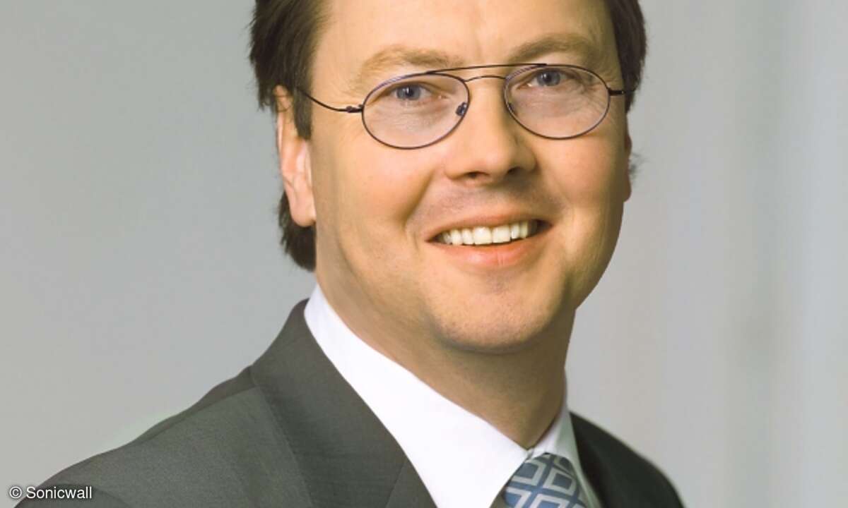 Michael Struss, Enterprise Sales Directors Central Europe bei Sonicwall