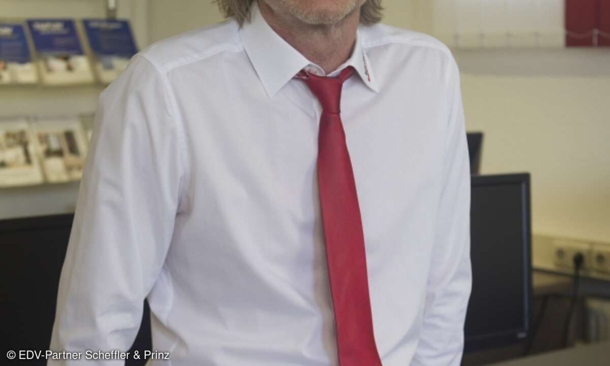 Dienste aus dem Rechenzentrum ersparen Andreas Prinz und seinen Mitarbeitern viele Fahrten zum Kunden und erlauben es ihnen, mehrere Arbeiten parallel zu erledigen