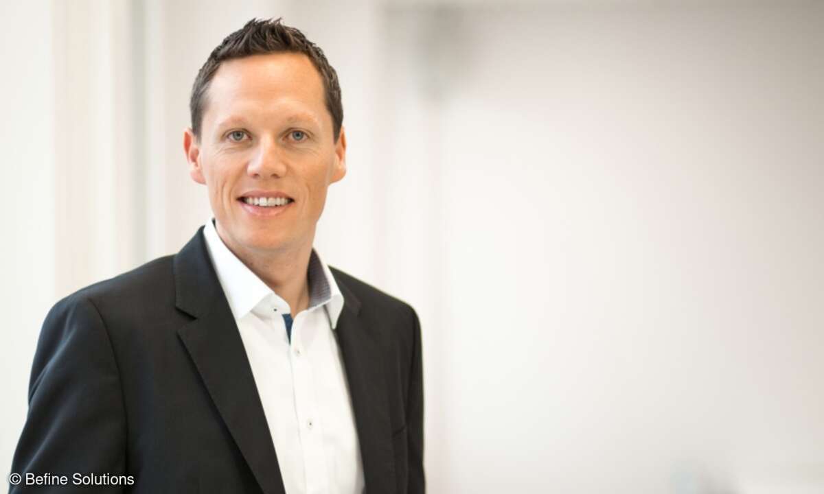 Markus Wolfer, Head of Sales DACH bei Befine Solutions