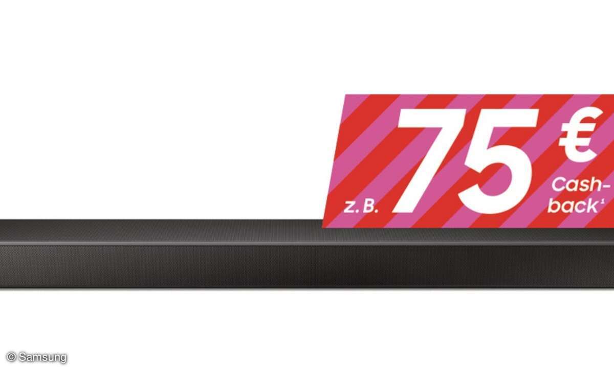 Acht Soundbar-Modelle locken mit bis zu 150 Euro Cashback