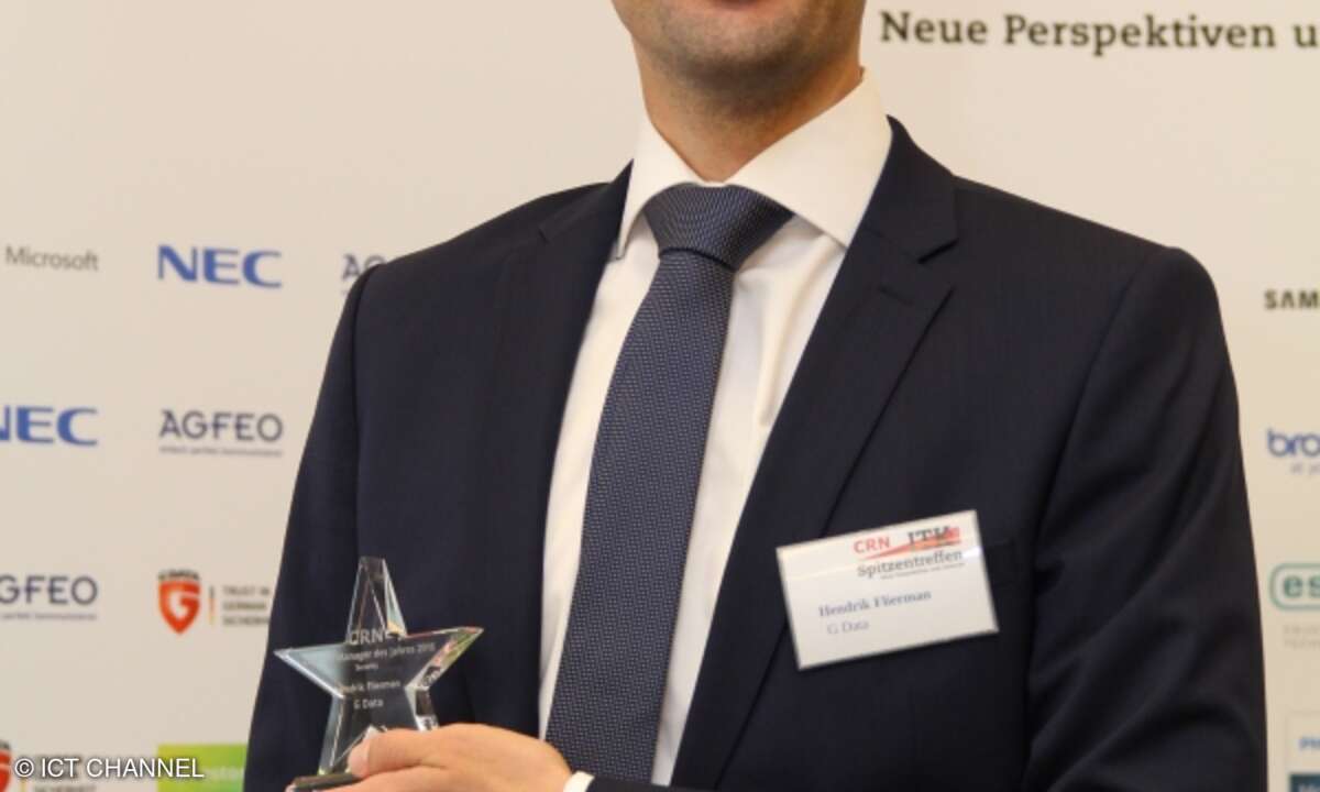 Hendrik Flierman, Global Sales Director bei G Data