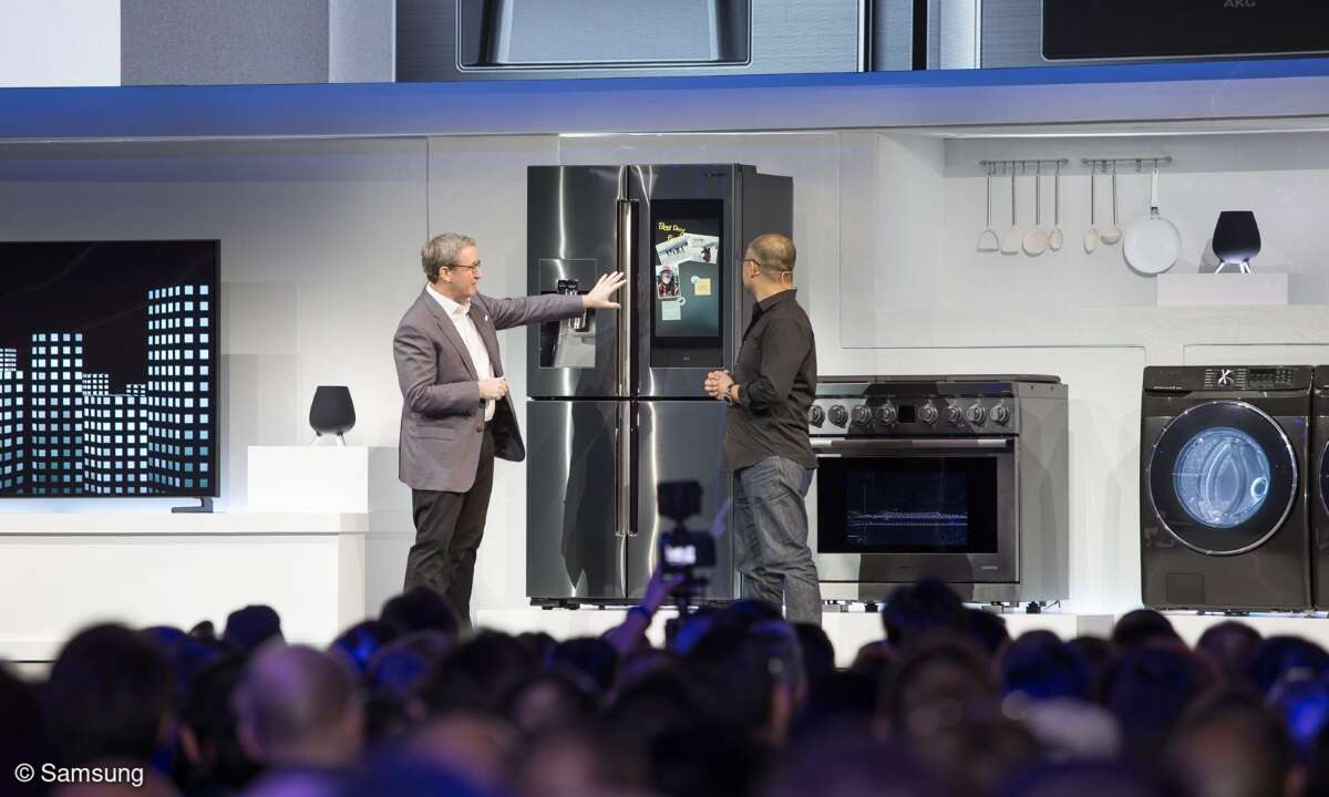 Auch Samsungs Haushaltsgeräte werden schlauer