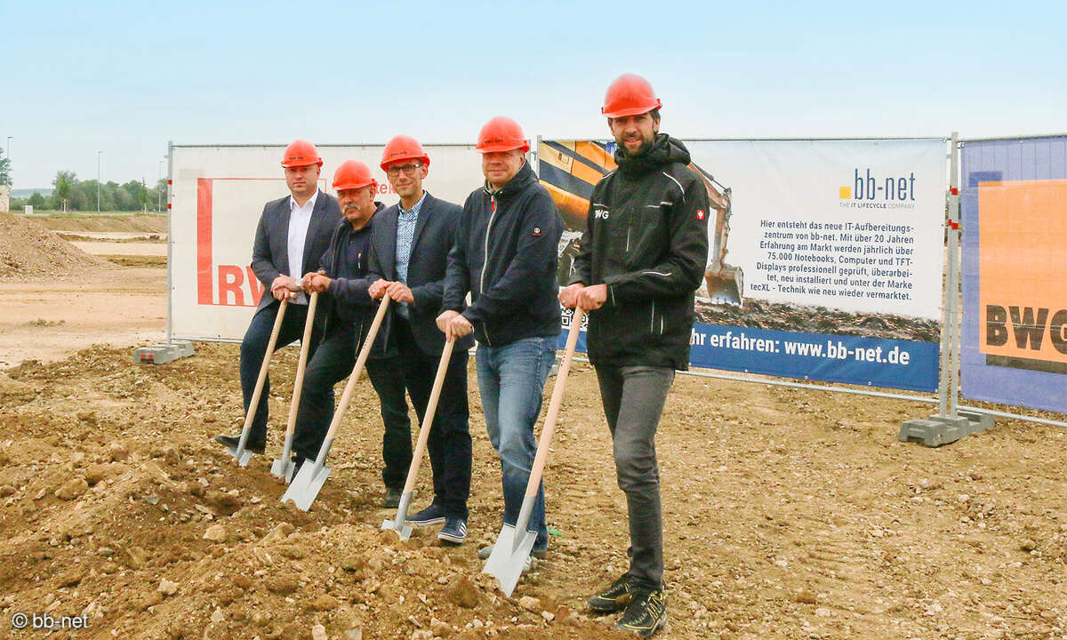 In Rekordzeit hat bb-net den Bau und Umzug des Standortes realisiert.