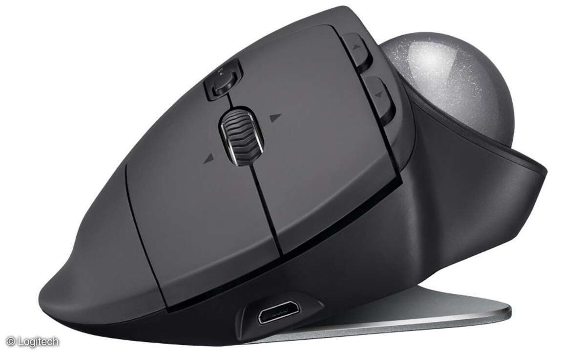 Für Trackball-Enthusiasten hat Logitech die MX Ergo entwickelt