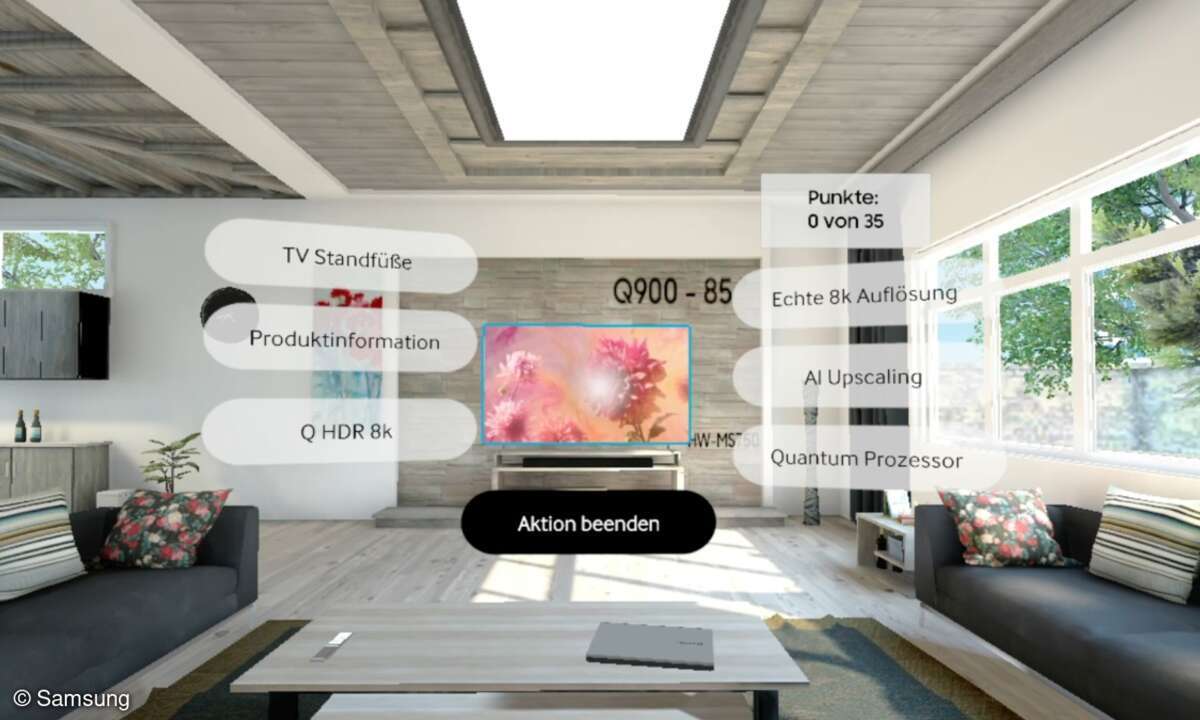 Im VR-Showroom können Promotoren auf spielerische Weise für Verkaufsgespräche am POS trainieren