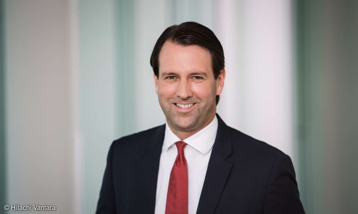 Dennis Frank, Senior Director Partner Business Central EMEA bei Hitachi Vantara