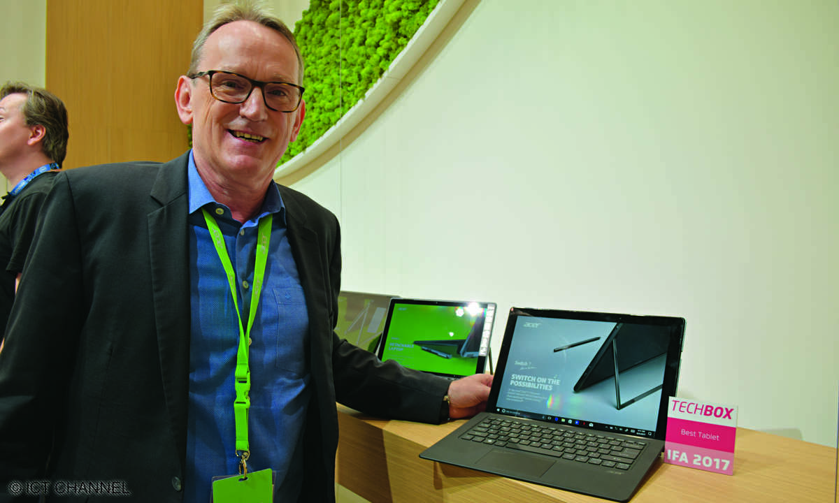Ultradünne Notebooks sind auch bei Acer ein Wachstumstreiber, meint Westeuropachef Wilfried Thom