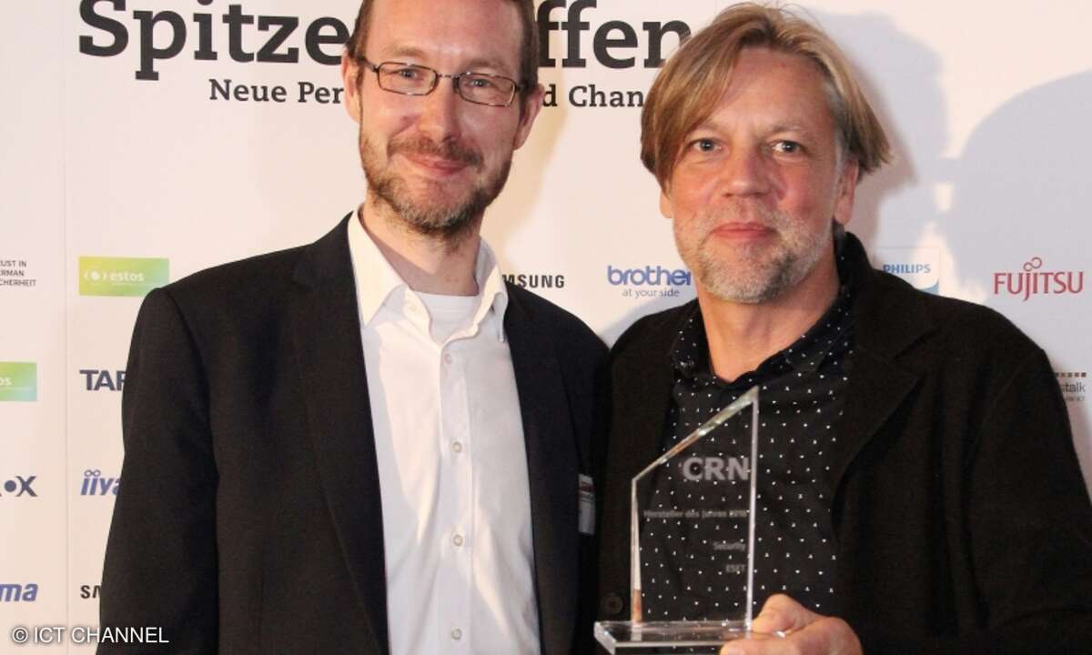 Award-Ehren auch für Maik Wetzel von Eset