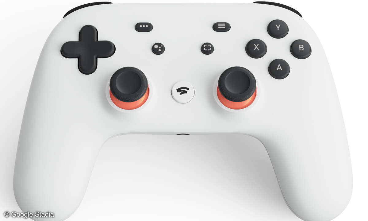 Der Stadia Controller bietet einige Spezial-Knöpfe und -Funktionen für die Plattform