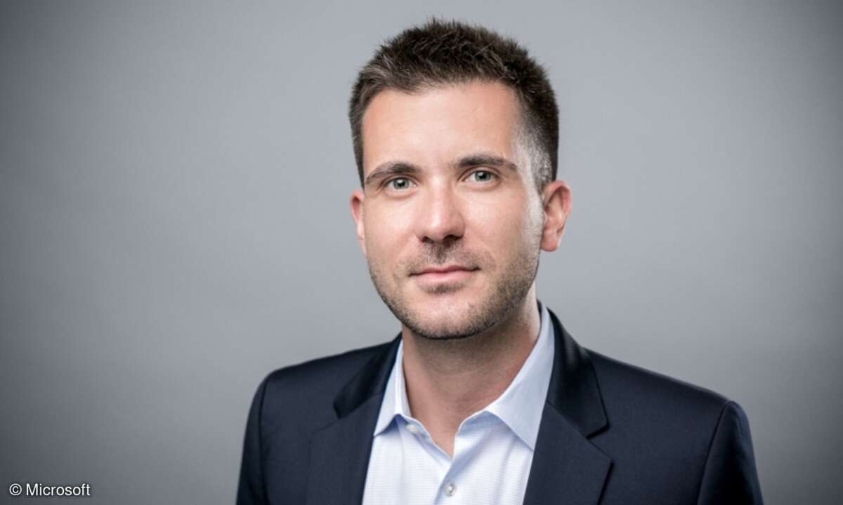 Stratos Komotoglou, Product Marketing Manager für das Security-Portfolio bei Microsoft Deutschland