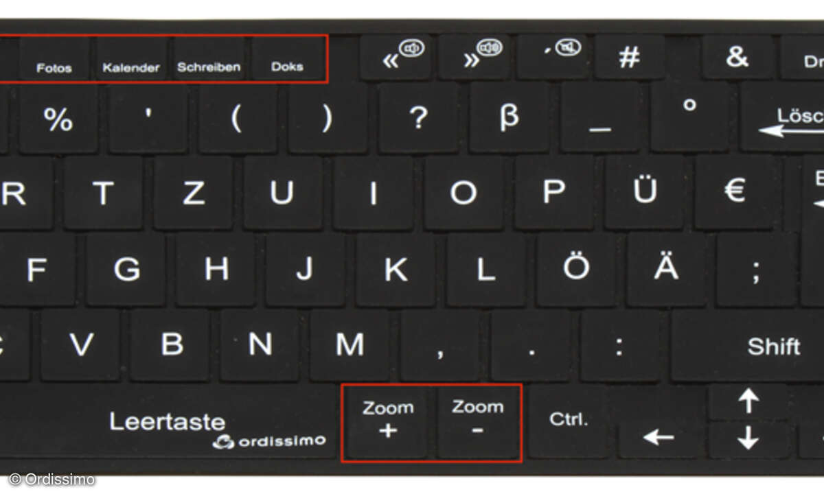 Die übersichtlichen Tastaturen mit vielen direkten Shortcuts vereinfachen die Arbeit mit den Geräten