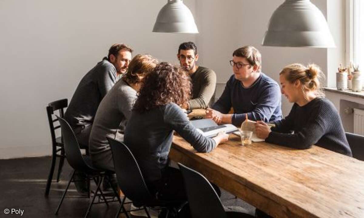 »Die Macht von vielen« ist das Motto, unter dem sich Poly am Markt präsentiert