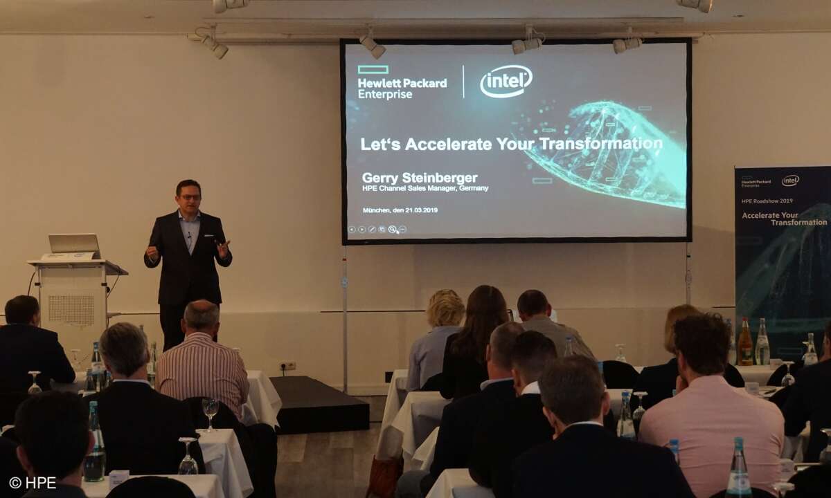Gerry Steinberger, Channel Sales Manager Germany HPE, rät den Partnern, auch das Standardgeschäft nicht zu vernachlässigen