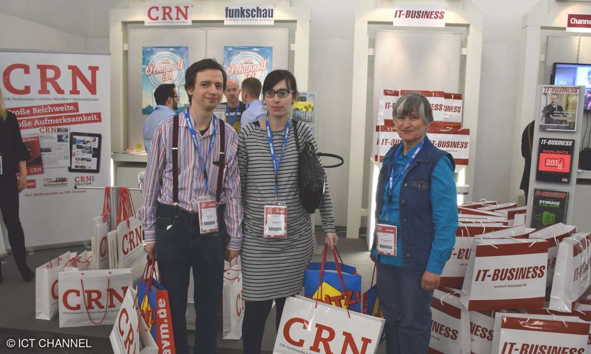 Auch die Channelpresse sucht auf der TOP das Gespräch mit Resellern und Herstellen. CRN wird am Stand 244 mit CRN-TV vor Ort sein.