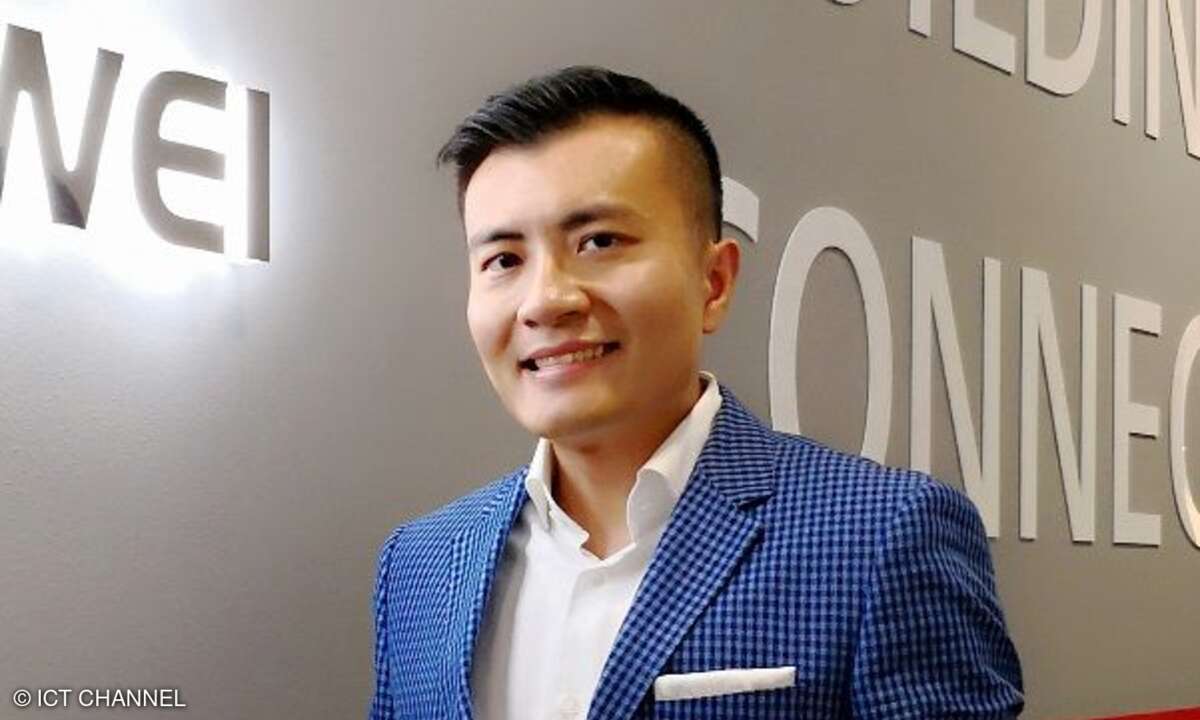 Chris Lu, Managing Director für die Enterprise Business Unit von Huawei in Deutschland