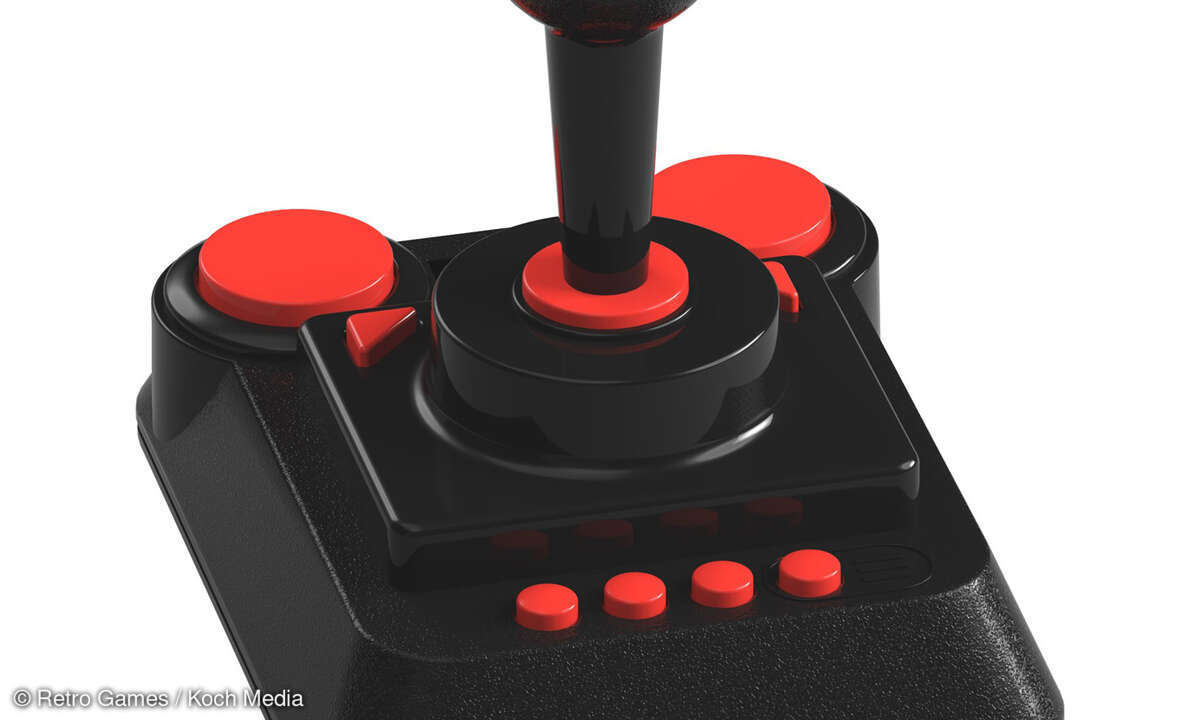 Neben der Tastatur soll auch ein verbesserter Joystick die Bedienung erleichtern