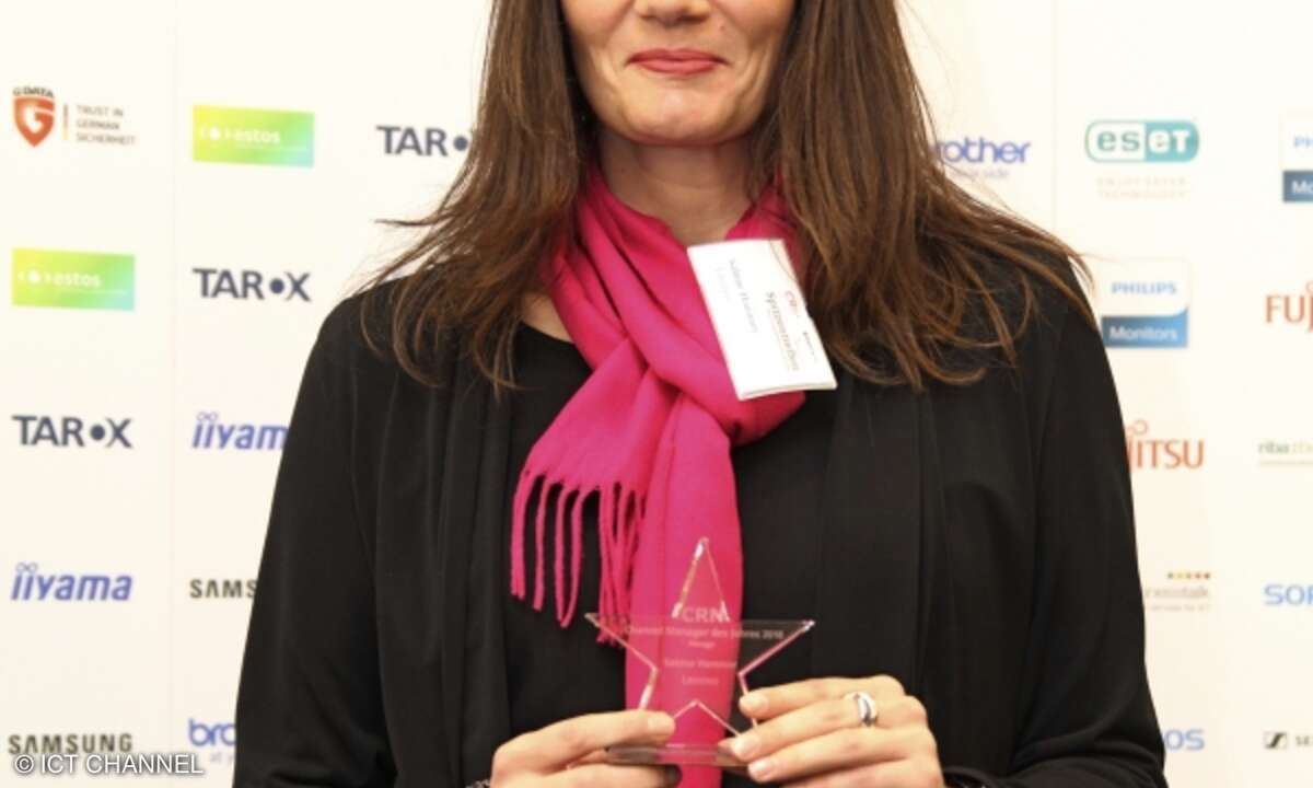 Sabine Hammer bei der Verleihung der Awards im vergangenen Jahr