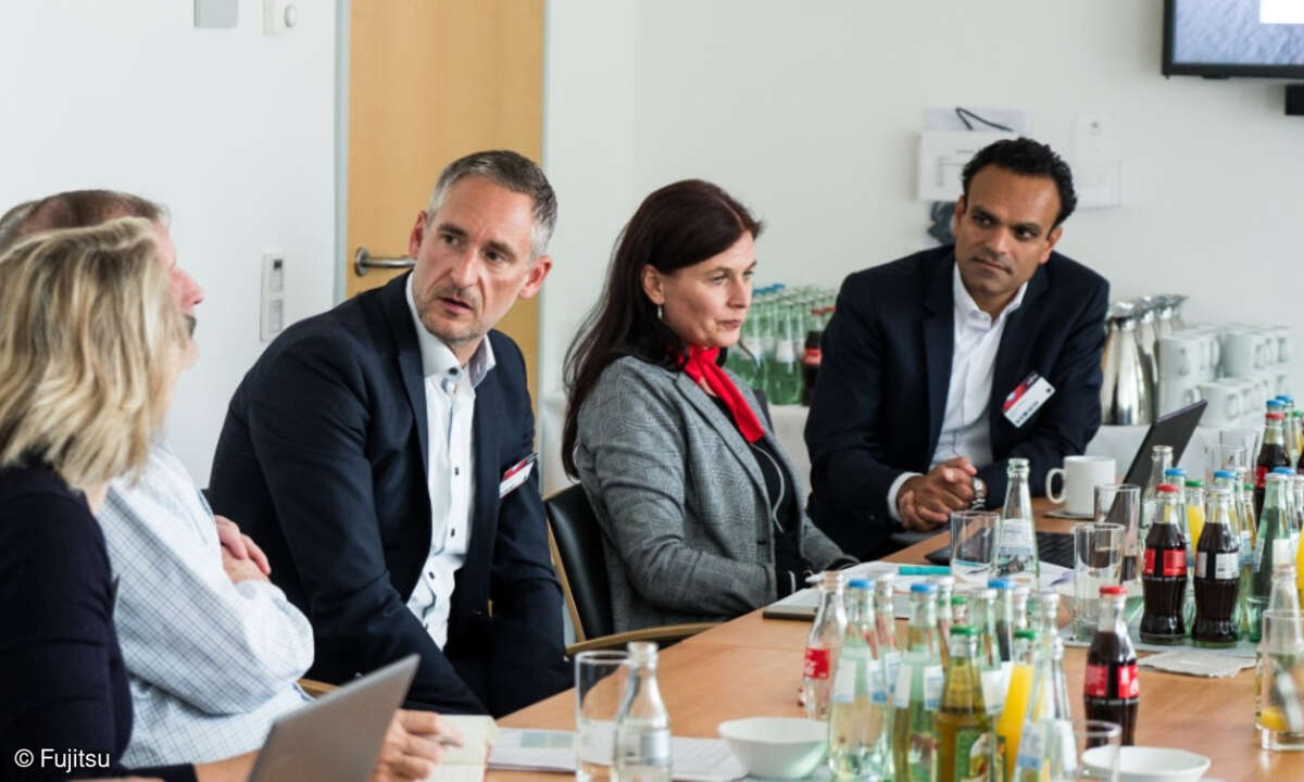 Louis Dreher, Head of Product Sales CE (links) und sein Nachfolger als Channel-Verantwortlicher, Santosh Wadwa
