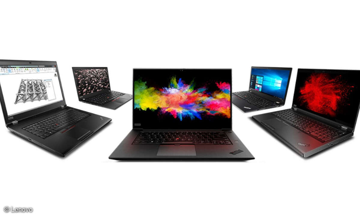 Lenovos »ThinkPad P«-Serie mit insgesamt fünf neuen mobilen Workstations