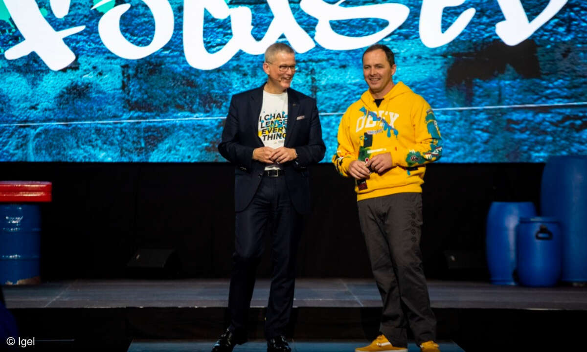 Igel-Gründer Heiko Gloge (links) und Jed Ayres sind das neue Führungsduo von Igel