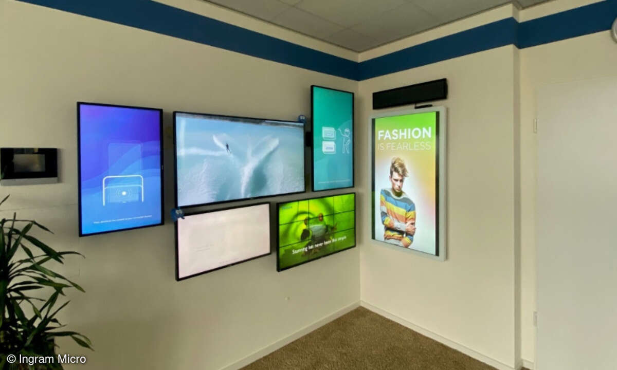 Ingram Micros neuer Digital-Signage-Showroom