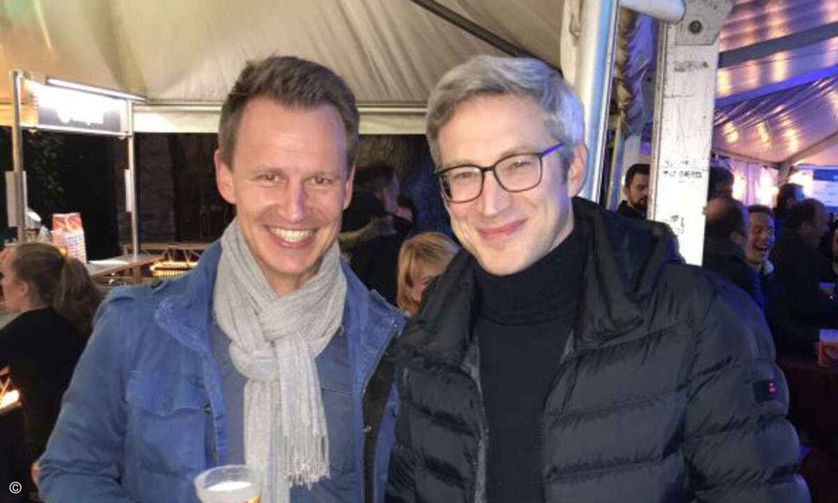 Joachim Fischer (Vertiv, rechts)