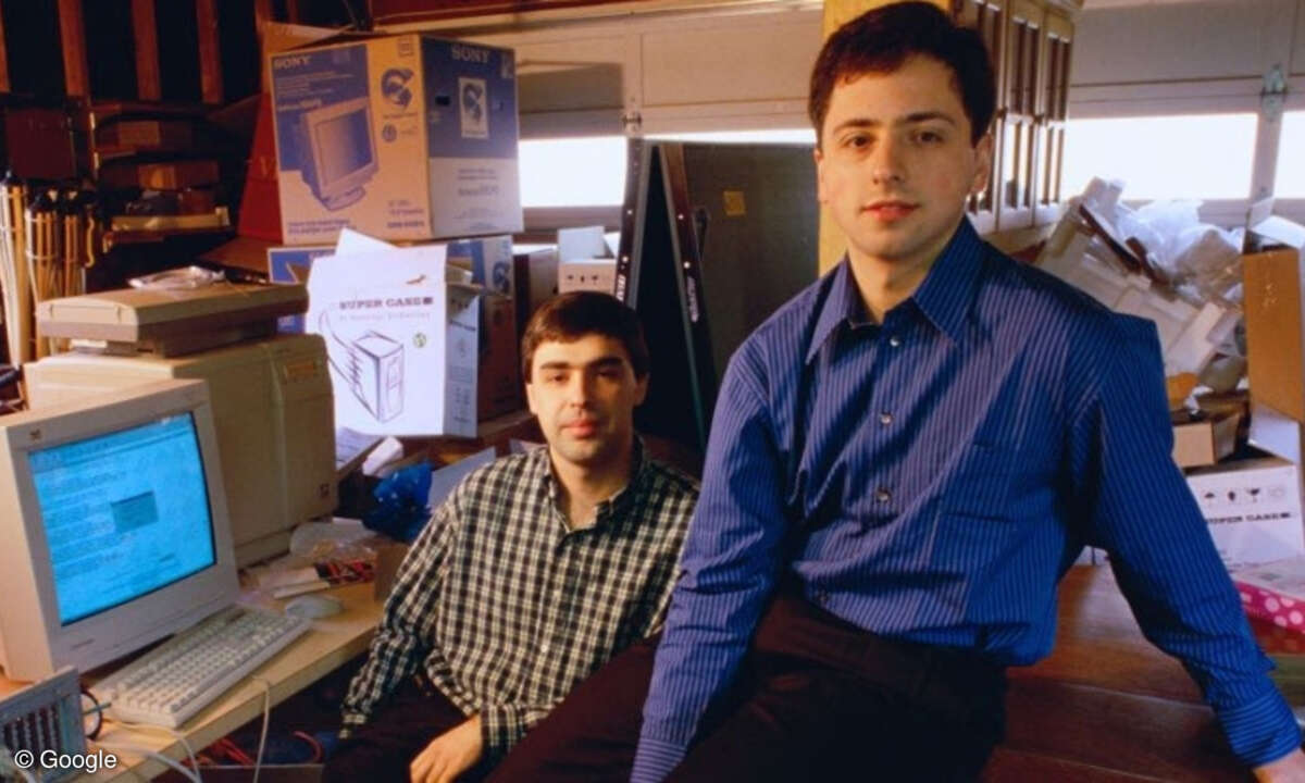 Google-Gründer Larry Page und Sergey Brin