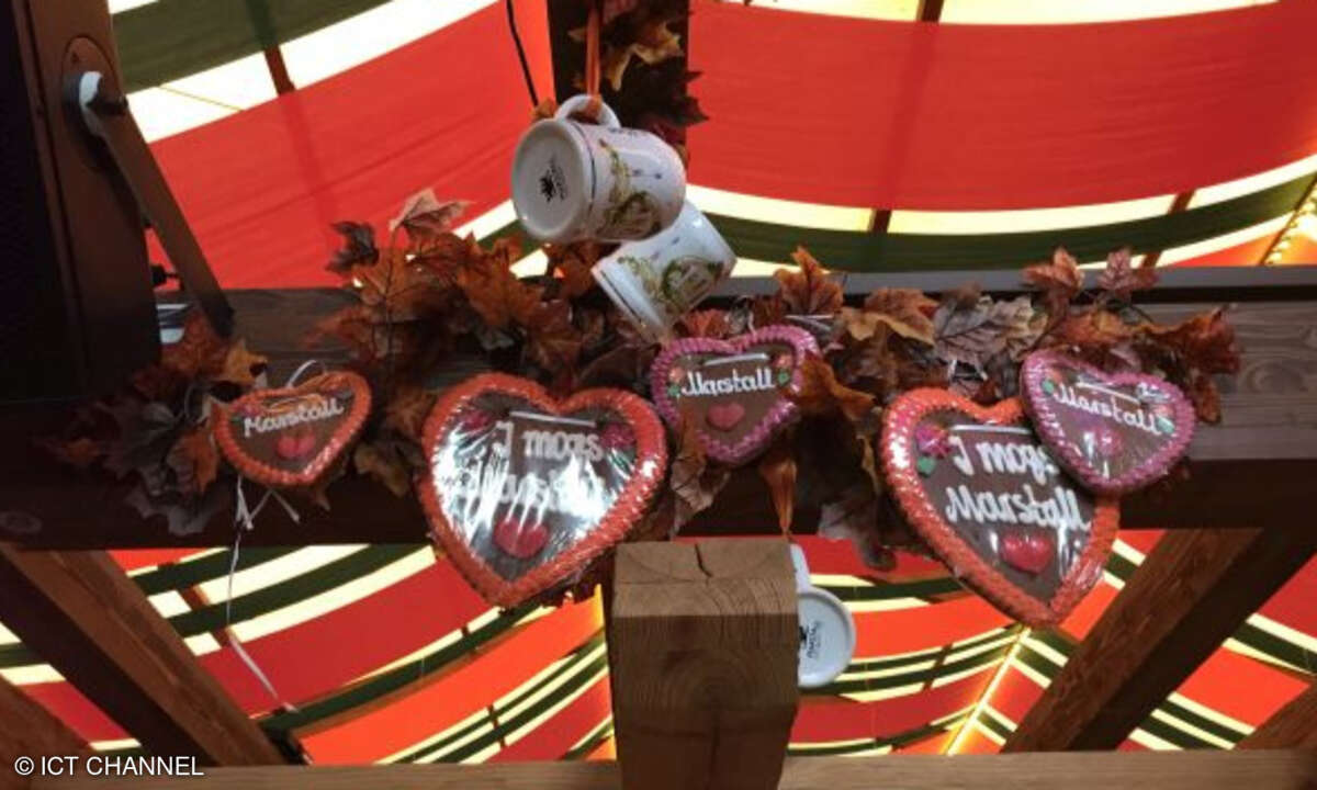 Nuvias auf der Wiesn