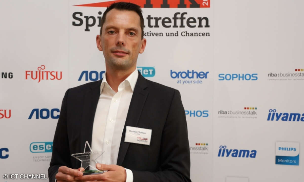 Hendrik Flierman, G Data, CRN Channel Champion 2019