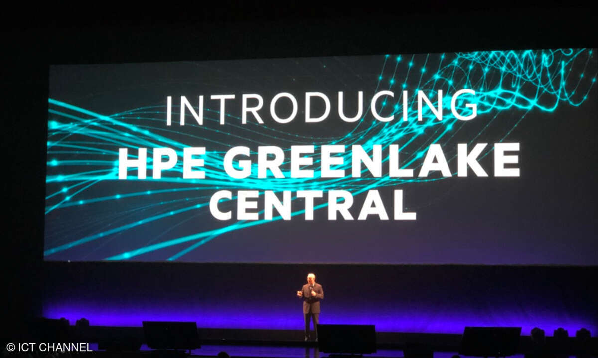 HPE-CEO Antonio Neri auf der Kunden- und Partnerkonfernez »HPE Discover More« in München