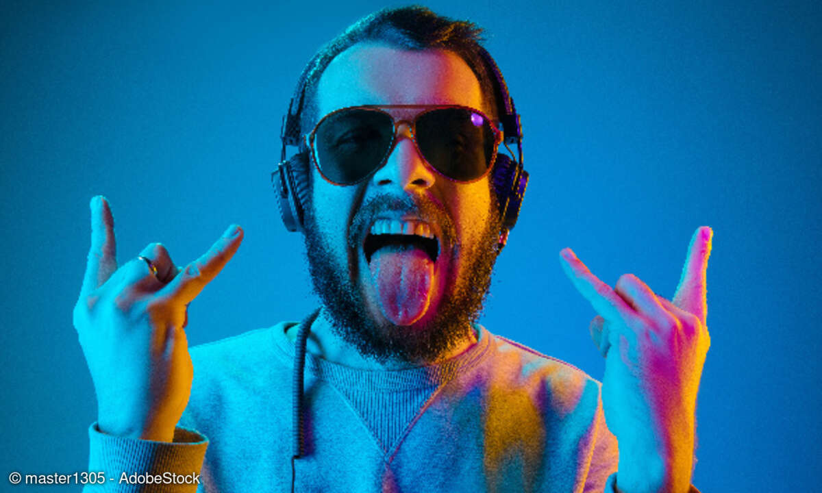 Ätsch, Party, Feier, Hacker, Naughty, Zunge, cool