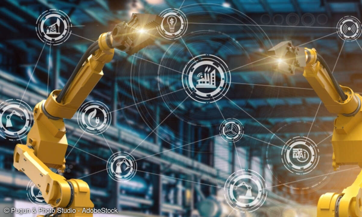 Industrie 4.0, vernetzte Fabrik