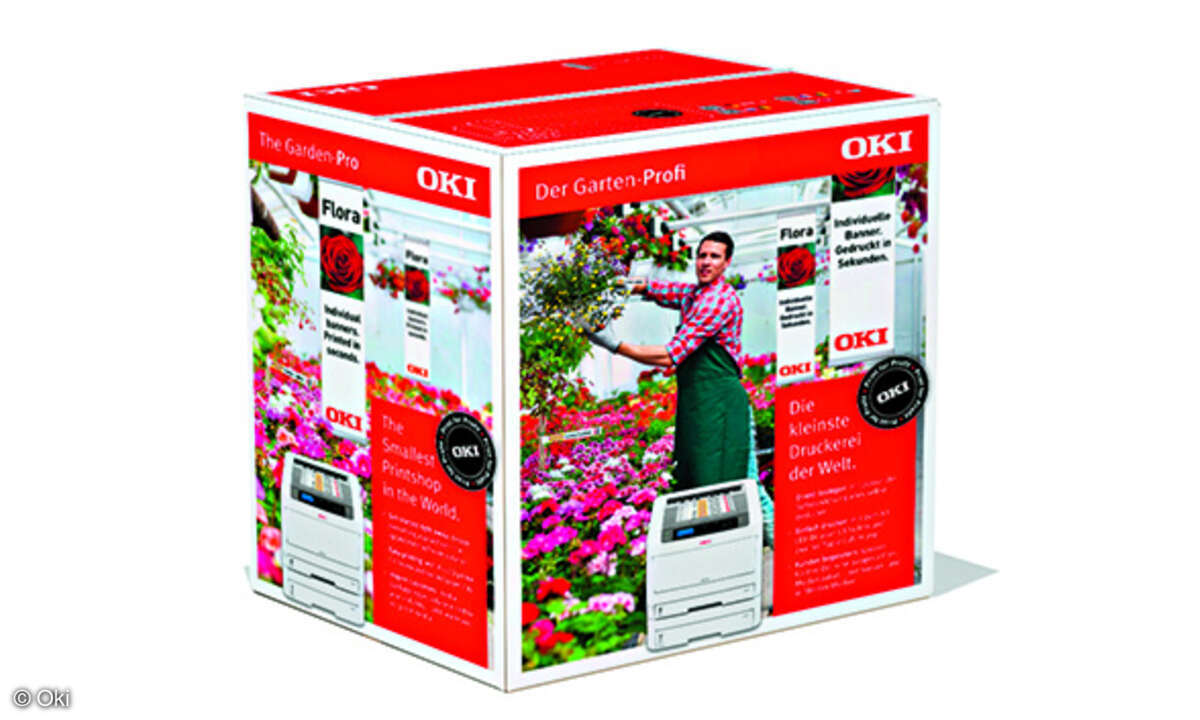 Druckerei in der Box