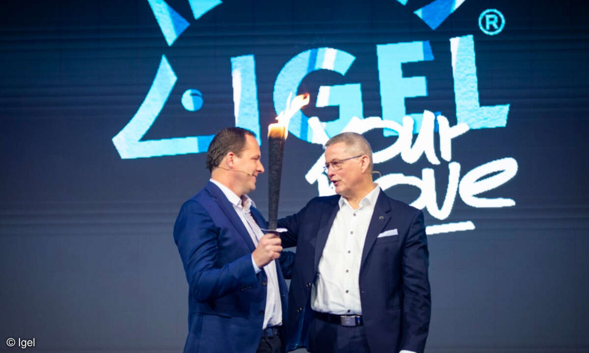 Igels neuer Global CEO Jed Ayres (links) und Firmengründer Heiko Gloge